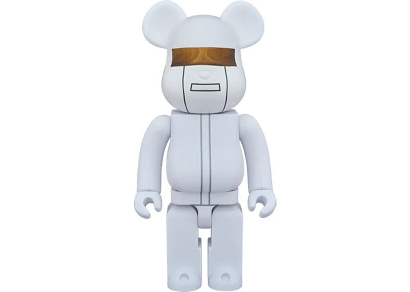 Bearbrick Daft Punk (White Suits Ver.) 400% White