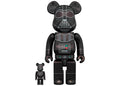 Bearbrick Darth Vader (Rogue One Ver.) 100% & 400% Set Chrome Ver.