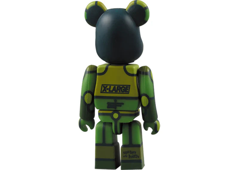 Bearbrick David Flores 100% & 400% Set Green