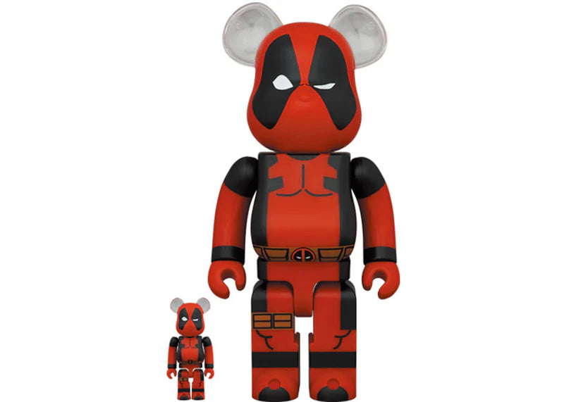 Bearbrick Deadpool 100% & 400% Set