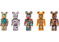 Bearbrick DesignerCon Artist Series 4 (Doktor A, Bobby Hundreds, Nina Palomba, Shag and Hannah Webb) 100% (Set of 5)