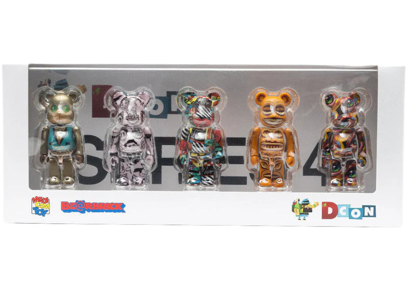Bearbrick DesignerCon Artist Series 4 (Doktor A, Bobby Hundreds, Nina Palomba, Shag and Hannah Webb) 100% (Set of 5)