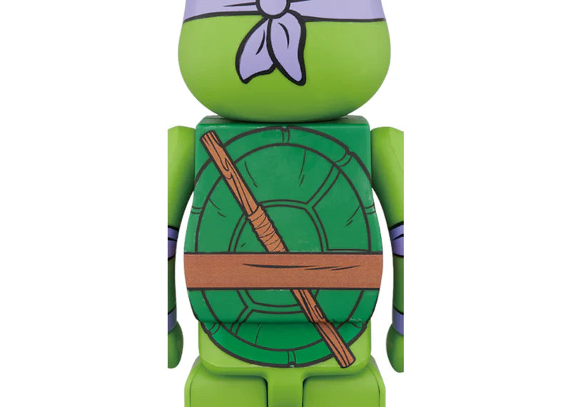 Bearbrick Donatello 100% & 400% Set Green