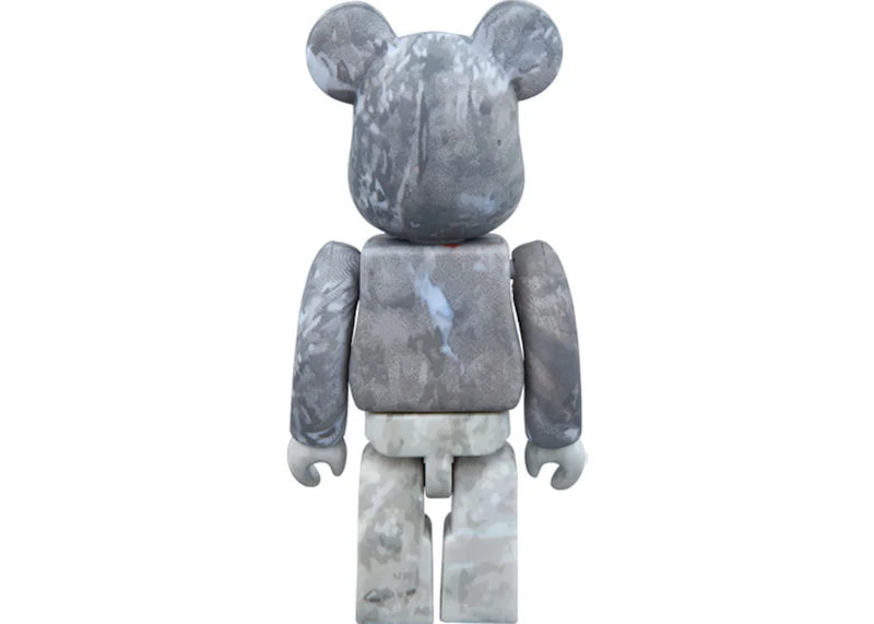 Bearbrick DSPTCH 100% & 400% Set Grey