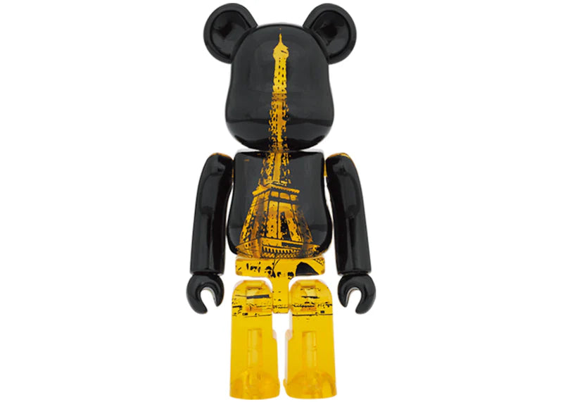 Bearbrick Eiffel Tower 100% & 400% Set Golden Gown Ver.