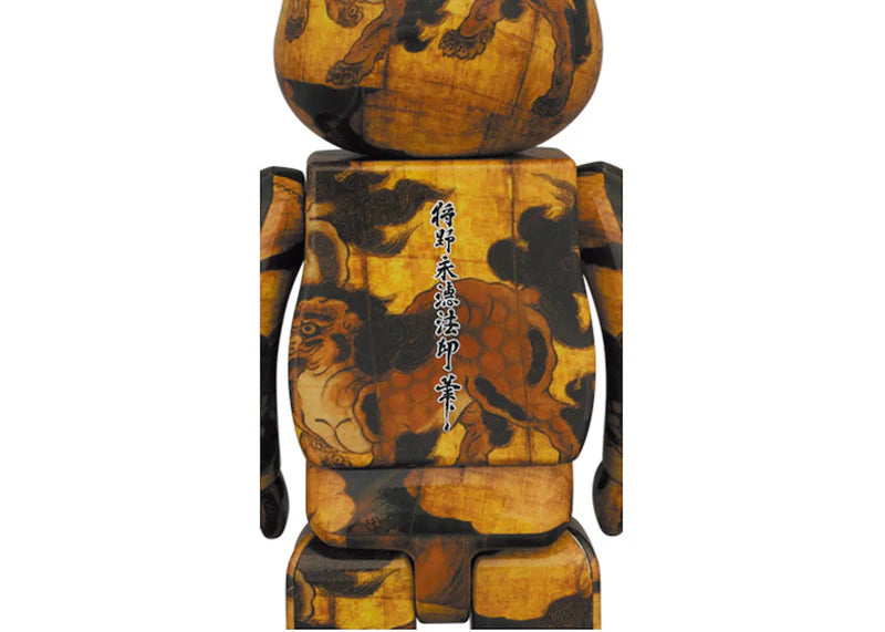 Bearbrick Eitoku Kano (Chinese Lions) 100% & 400% Set