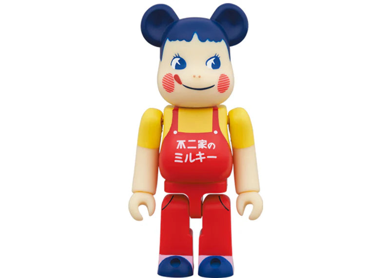 Bearbrick Enamel Sign Peko-chan 100% & 400% Set