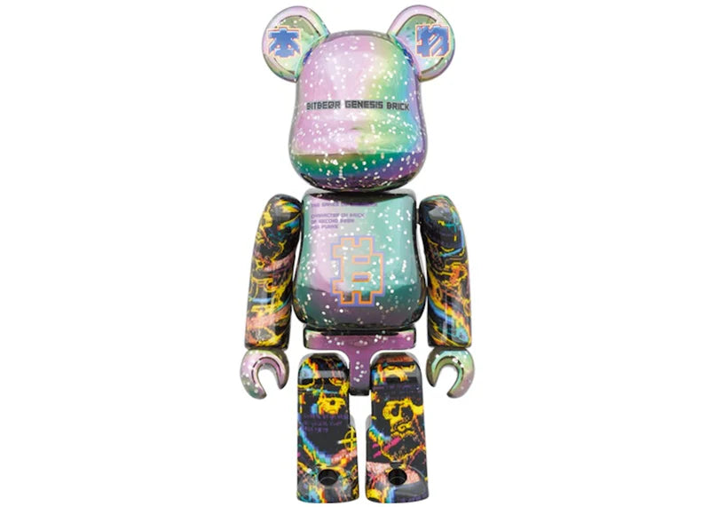 Bearbrick Excalibur (Satoshi Nakamoto) 100% & 400% Set