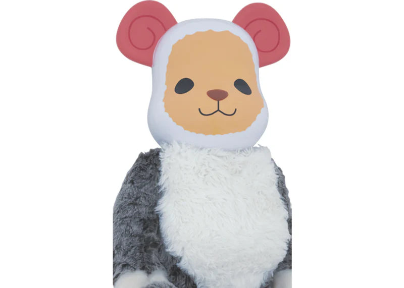 Bearbrick Fragment Reverse Model 400% Grey