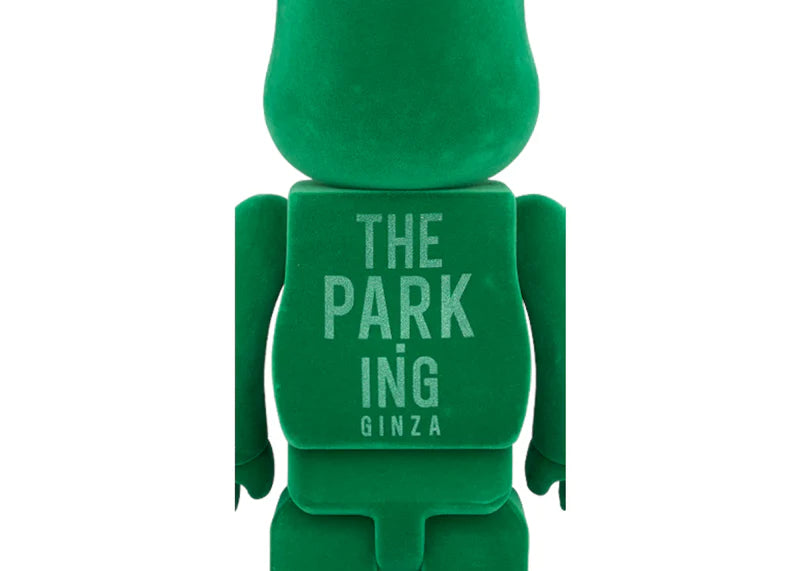 Bearbrick Fragment x The Park-Ing Ginza 400% Green
