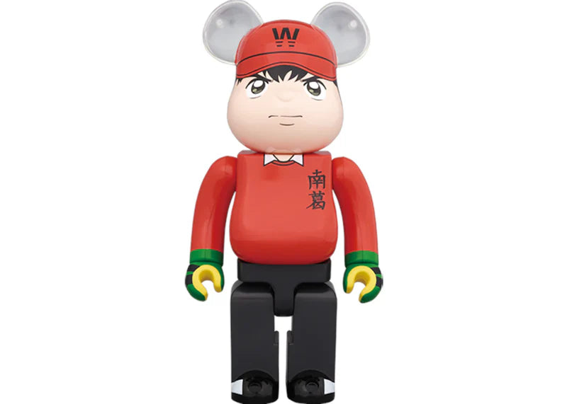 Bearbrick Gen Wakabayashi 100% & 400% Set Red