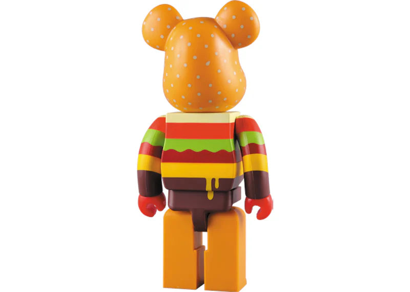 Bearbrick Gettry Burger 400% Yellow