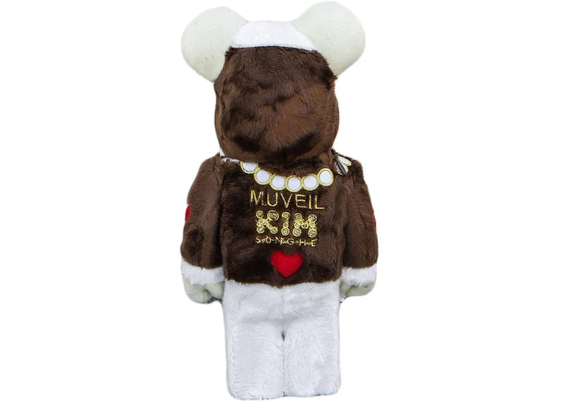 Bearbrick Gizmo Muveil 400% White