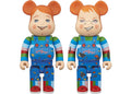 Bearbrick Good Guy/ Chucky (Set of 2) 400% Blue