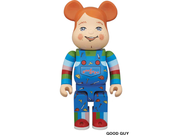 Bearbrick Good Guy/ Chucky (Set of 2) 400% Blue