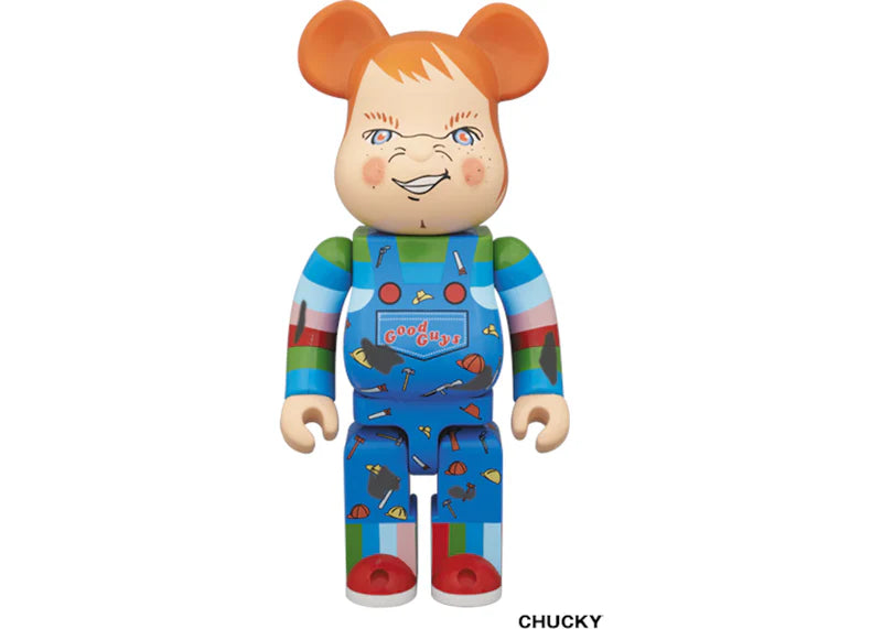 Bearbrick Good Guy/ Chucky (Set of 2) 400% Blue