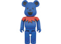 Bearbrick Grateful Dead Dancing Bear 400% Blue