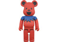Bearbrick Grateful Dead Dancing Bear 400% Red
