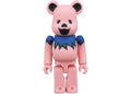 Bearbrick Grateful Dead Dancing Bears 100% Pink