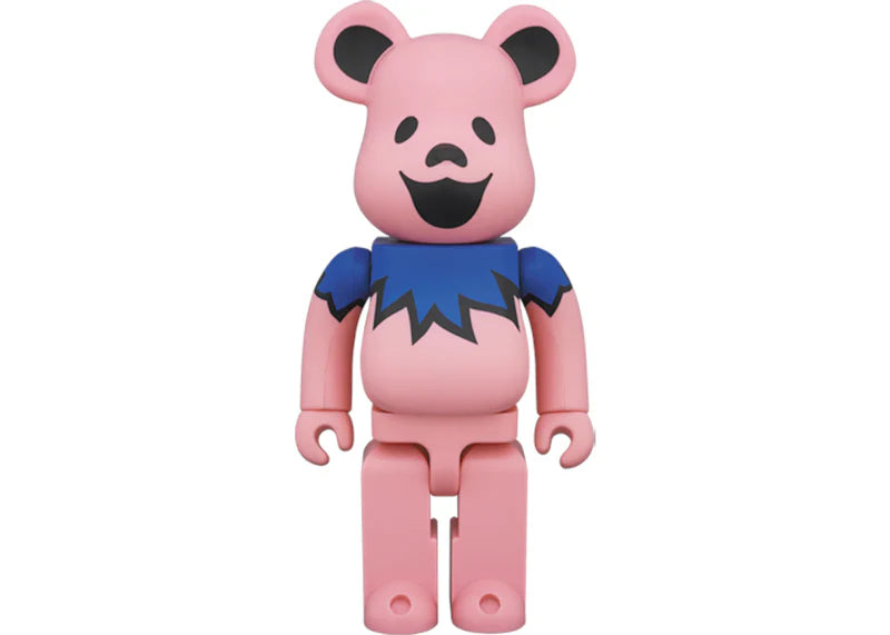 Bearbrick Grateful Dead Dancing Bears 400% Pink