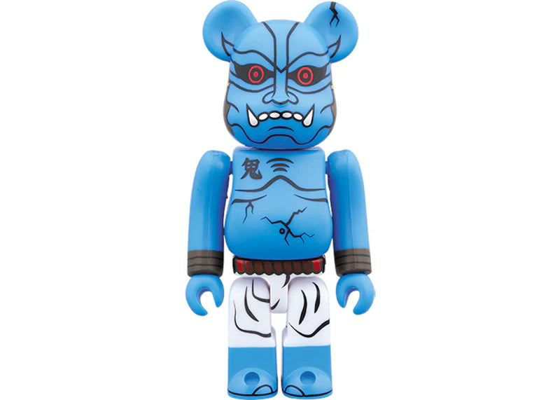 Bearbrick Green Ghost 100% & 400% Set Blue
