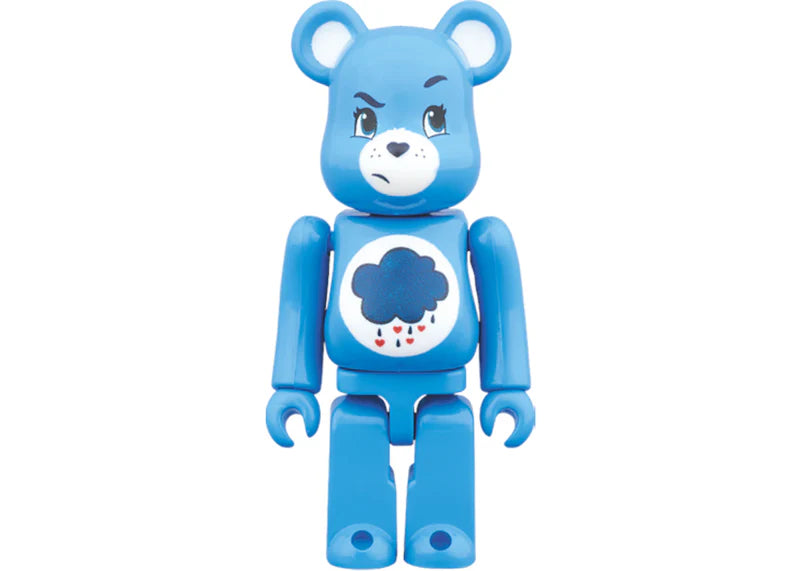 Bearbrick Grumpy Bear 100% Blue