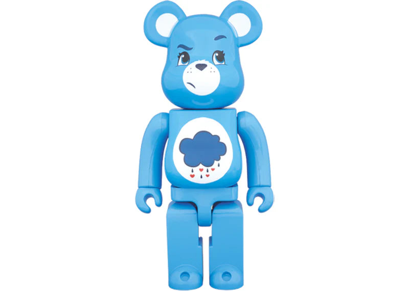 Bearbrick Grumpy Bear 400% Blue