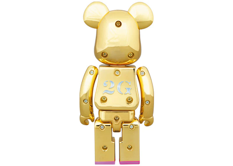 Bearbrick Hajime Sorayama Chogokin (2G Exclusive) 200% Gold
