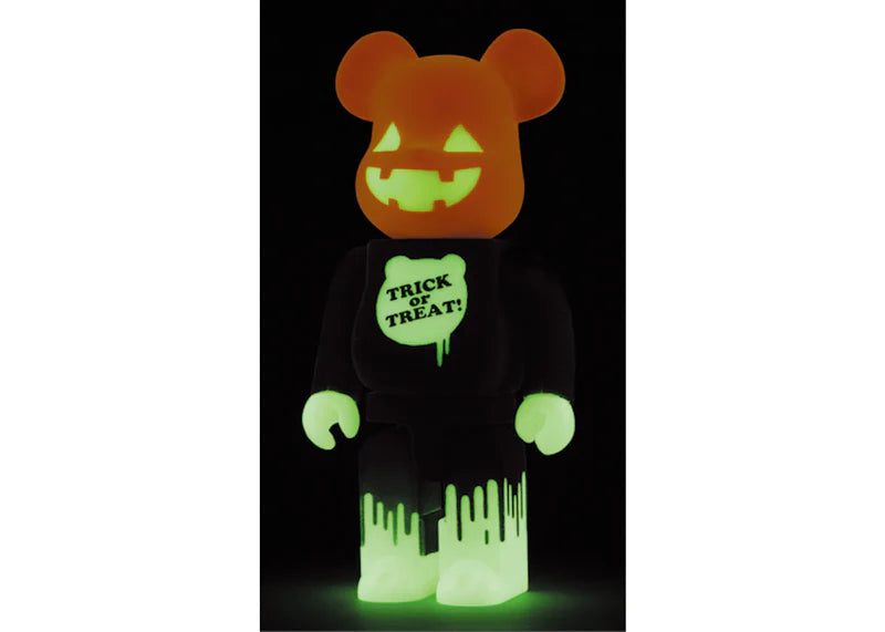 Bearbrick Halloween 2009 (Glow In The Dark) 400% Black