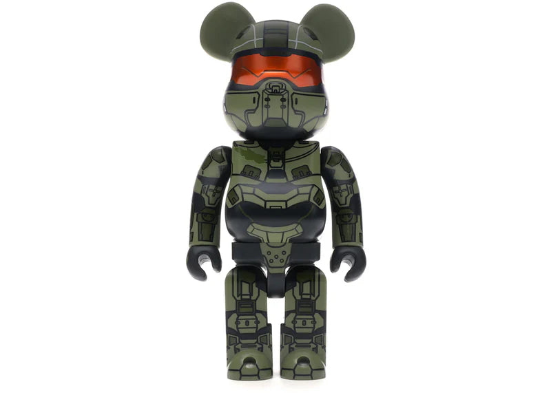 Bearbrick Halo Master Chief 400% Green