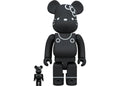 Bearbrick Hello Kitty Generation 80's 100% & 400% Set Black