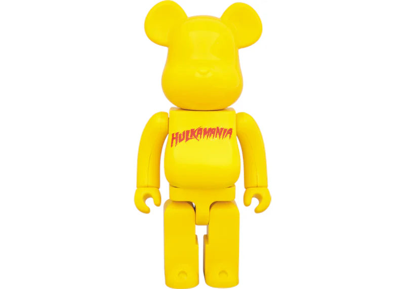 Bearbrick Hulkamania 400% Yellow