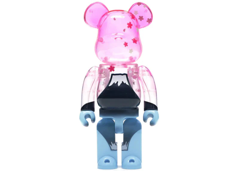 Bearbrick Inverted Mt. Fuji 400% Pink/Blue