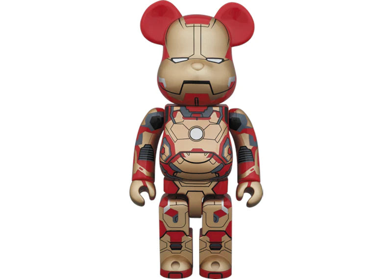 Bearbrick Iron Man Mark XLII 400% Red