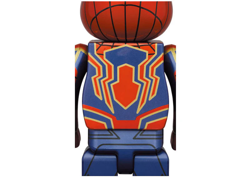 Bearbrick Iron Spider-man Avengers End Game 100% & 400% Set (2021 Version)