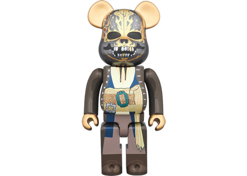 Bearbrick Jack Sparrow (Dead Men Tell No Tales Ver.) 100% & 400% Set Brown