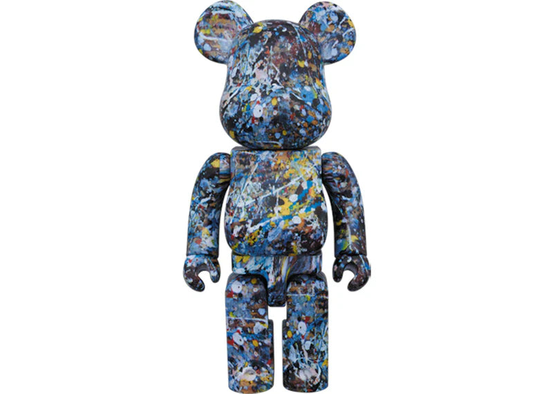 Bearbrick Jackson Pollock Studio 400% Multi