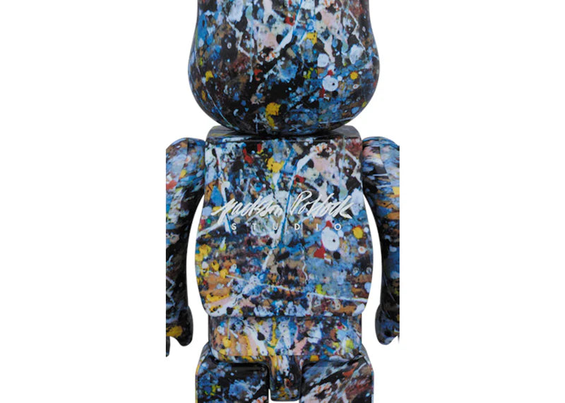 Bearbrick Jackson Pollock Studio 400% Multi