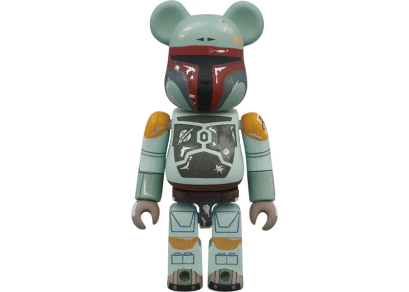 Bearbrick Jango Fett & Boba Fett 2 Pack 100% Multi