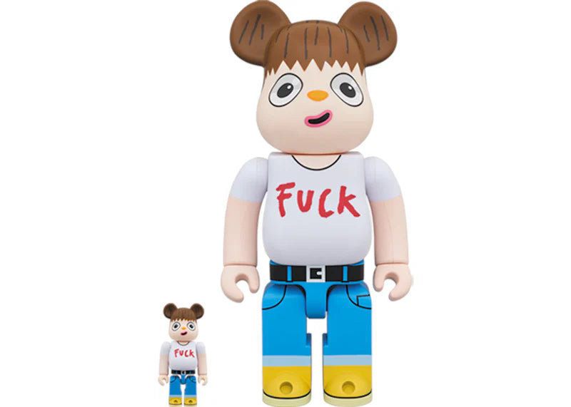 Bearbrick Javier Calleja 100% & 400% Set White