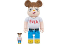 Bearbrick Javier Calleja 100% & 400% Set White