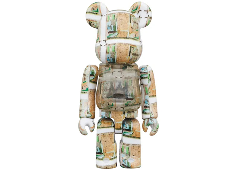 Bearbrick Jean-Michel Basquiat (King Pleasure) 100% & 400% Set