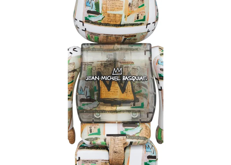Bearbrick Jean-Michel Basquiat (King Pleasure) 100% & 400% Set
