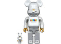Bearbrick JSB 100% & 400% Set Chrome