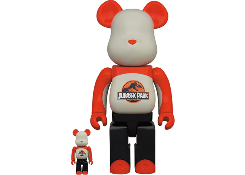 Bearbrick Jurassic Park 100% & 400% Set
