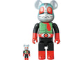 Bearbrick Kamen Rider New Number 2 100% & 400% Set Red