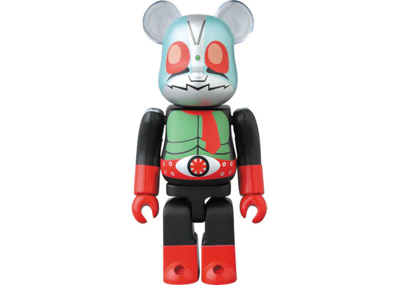 Bearbrick Kamen Rider New Number 2 100% & 400% Set Red