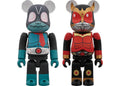 Bearbrick Kamen Rider old No. 1 & Kamen Rider Kuuga 2 Pack 100% Multi