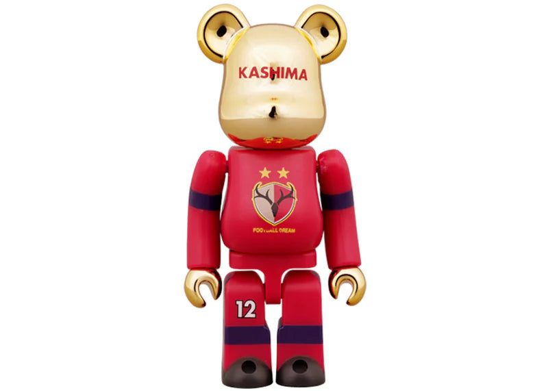 Bearbrick Kashima Antlers 30th Anniversary 100% & 400% Set