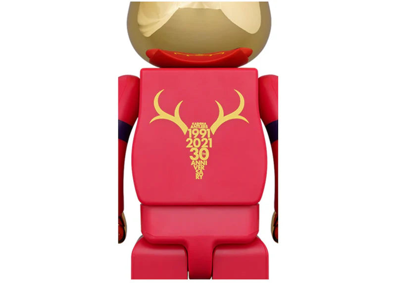 Bearbrick Kashima Antlers 30th Anniversary 100% & 400% Set